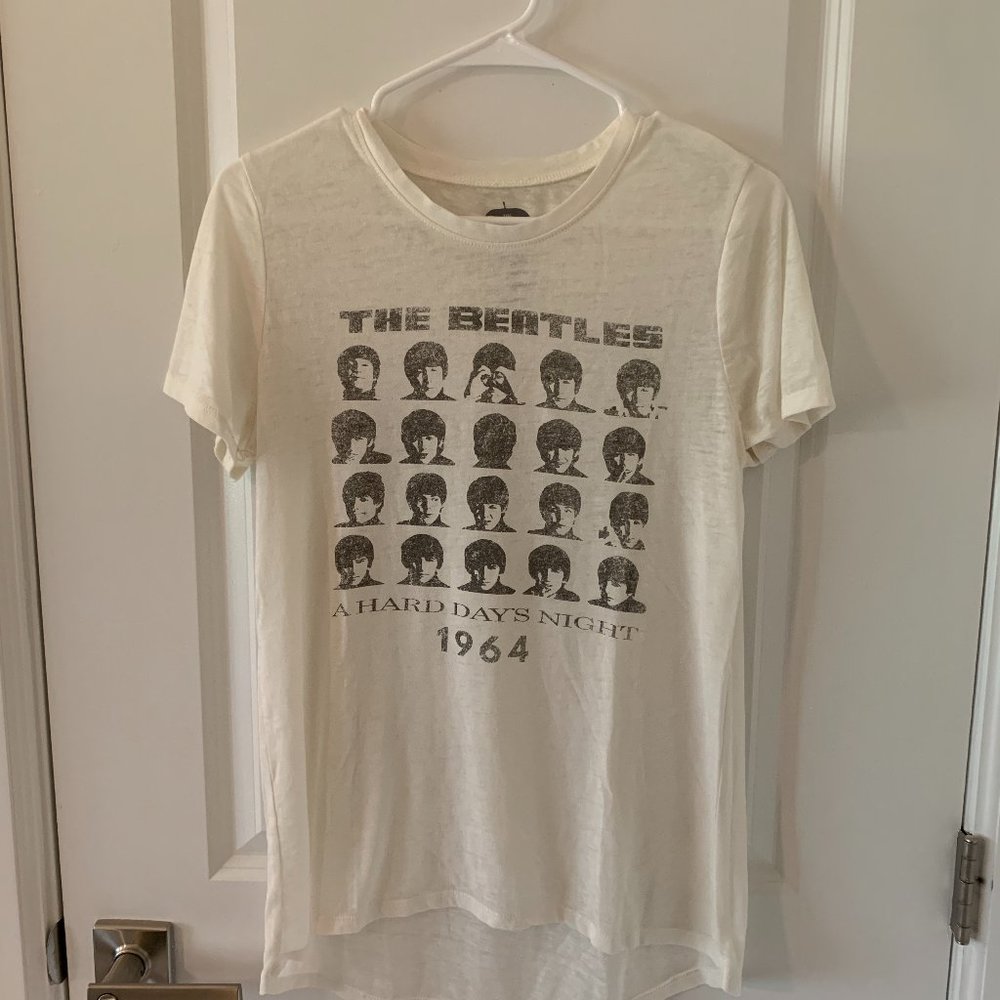 Authentic Beatles Hard Days Night Album Tee size M (fits XS/S)
